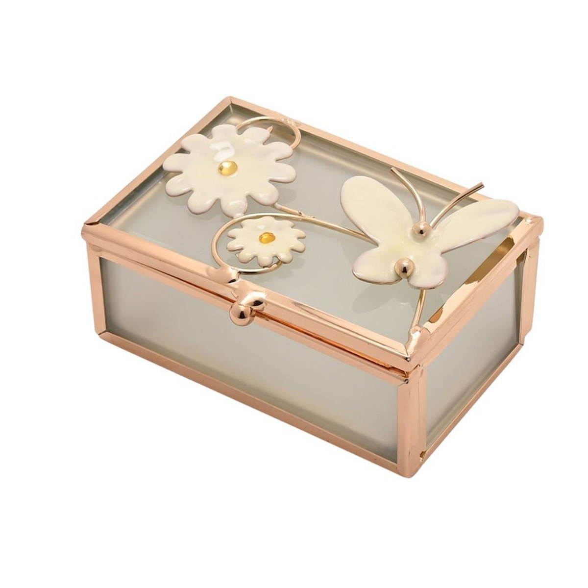 Sophia Classic Champagne Meadow Rectangular Trinket Box