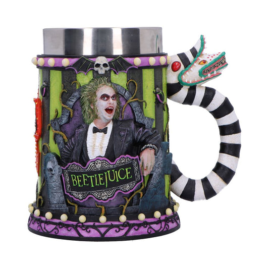 Beetlejuice Tankard 17cm