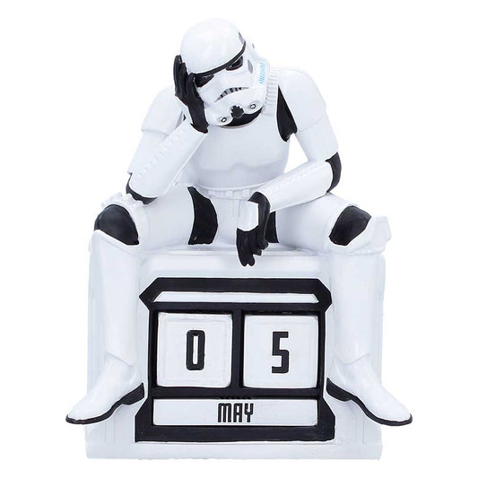 Stormtrooper What a Day Perpetual Calendar 14cm