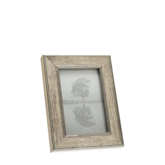 Impressions Tarnished Pewter Look Photo Frame 4  x 6