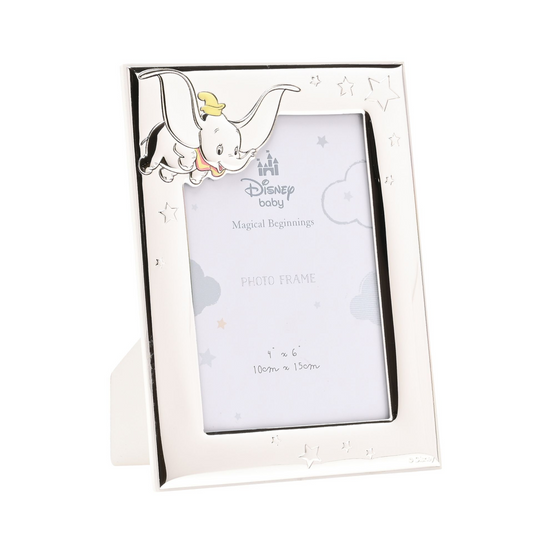 Disney Silver Dumbo Photo Frame 4  x 6  - Made In Italy
