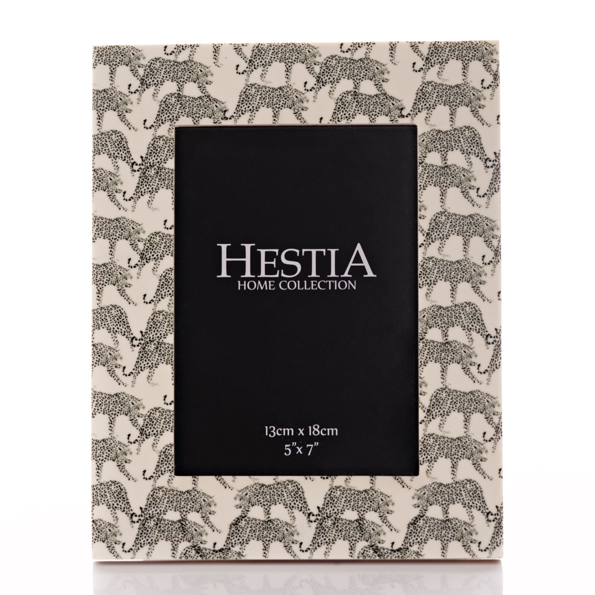 Hestia Resin Jaguar Photo Frame 5  x 7