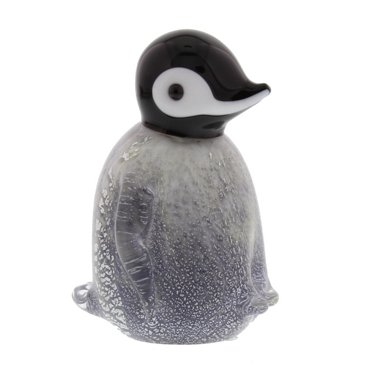 Objets d'art Glass Figurine Penguin Chick *(16/12)*