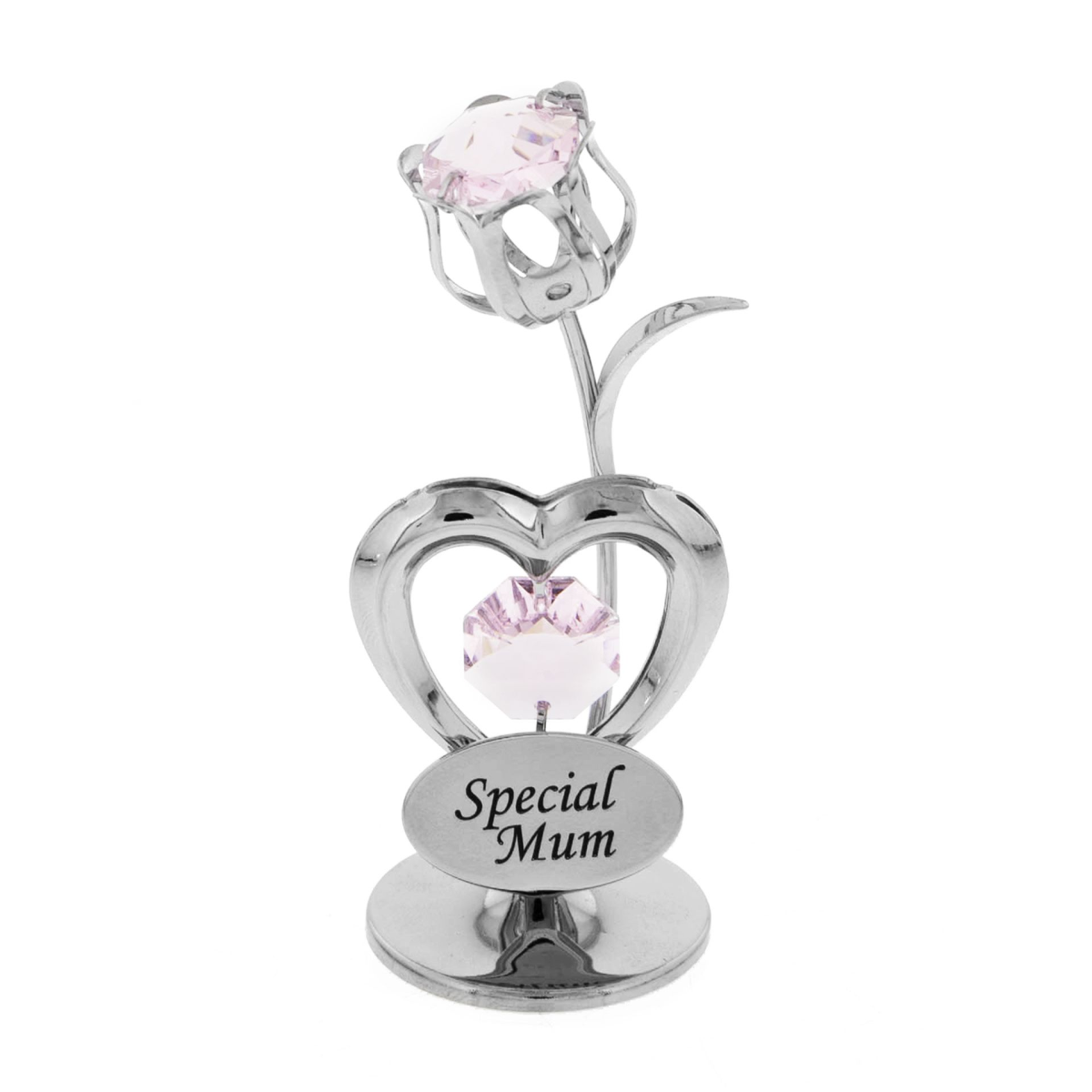 Crystocraft Celebration Heart & Tulip -  Special Mum