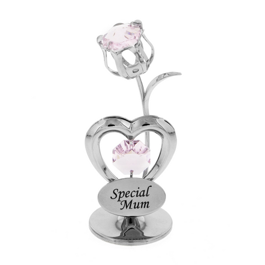 Crystocraft Celebration Heart & Tulip -  Special Mum