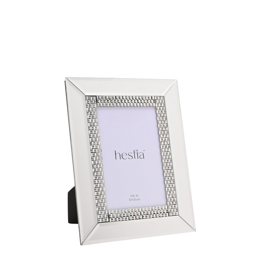 Hestia Diamante Glass Photo Frame 4  x 6