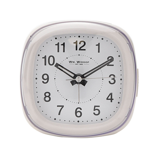 Hometime Alarm Clock Dome Lens Sweep Snooze Light - Ivory