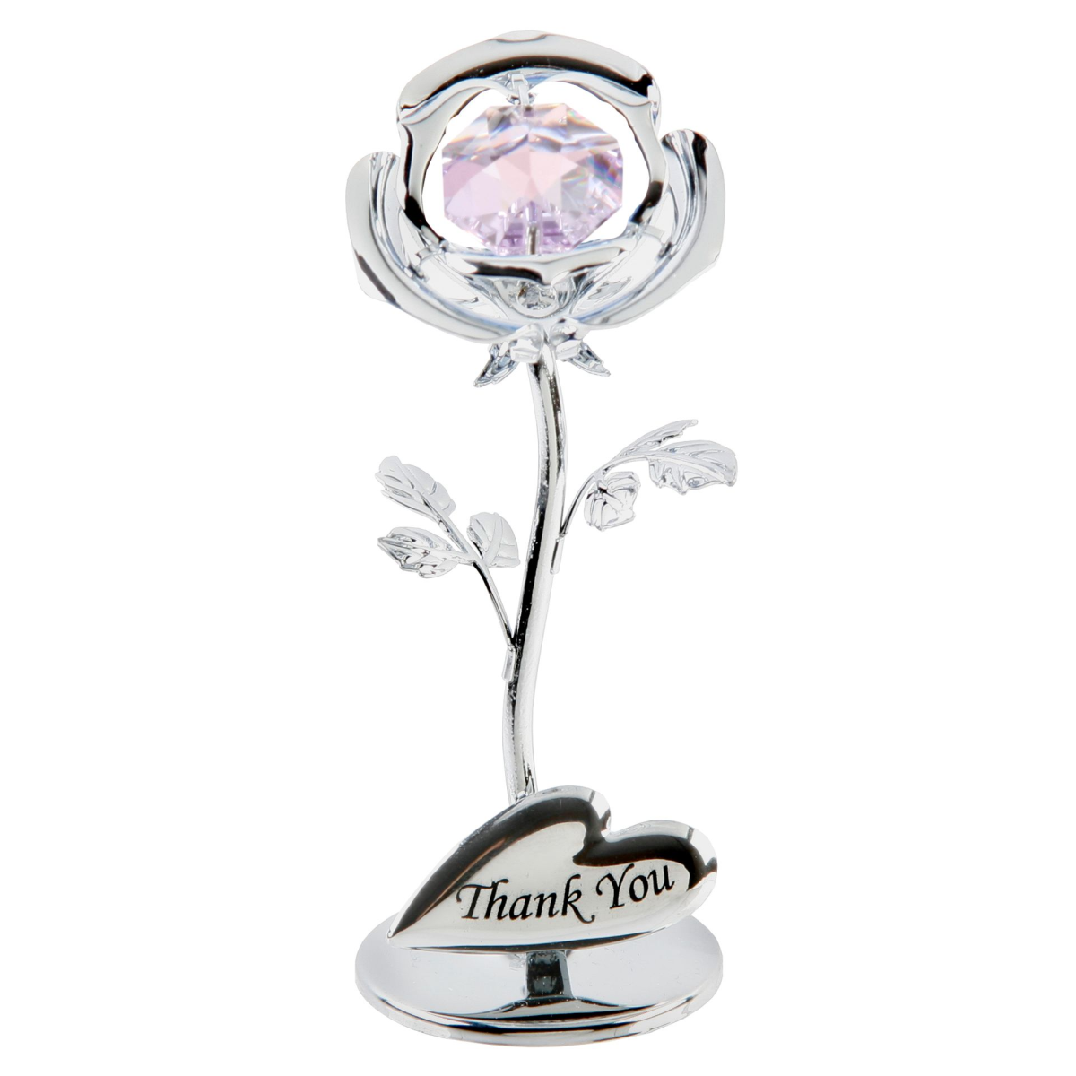 Crystocraft Celebration Rose -  Thankyou