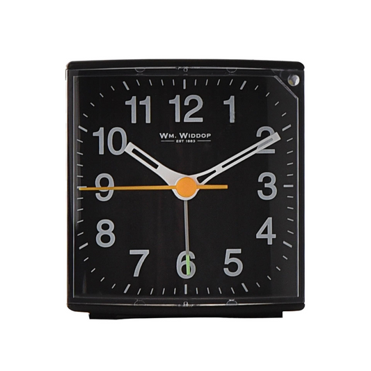 Hometime Alarm Clock Light, Snooze, Silent Sweep - Black