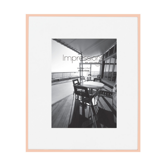 Impressions Copper Plated Photo Frame 5  x 7